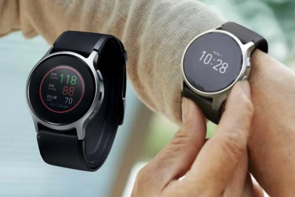 Smartwatch that discount measures blood pressure